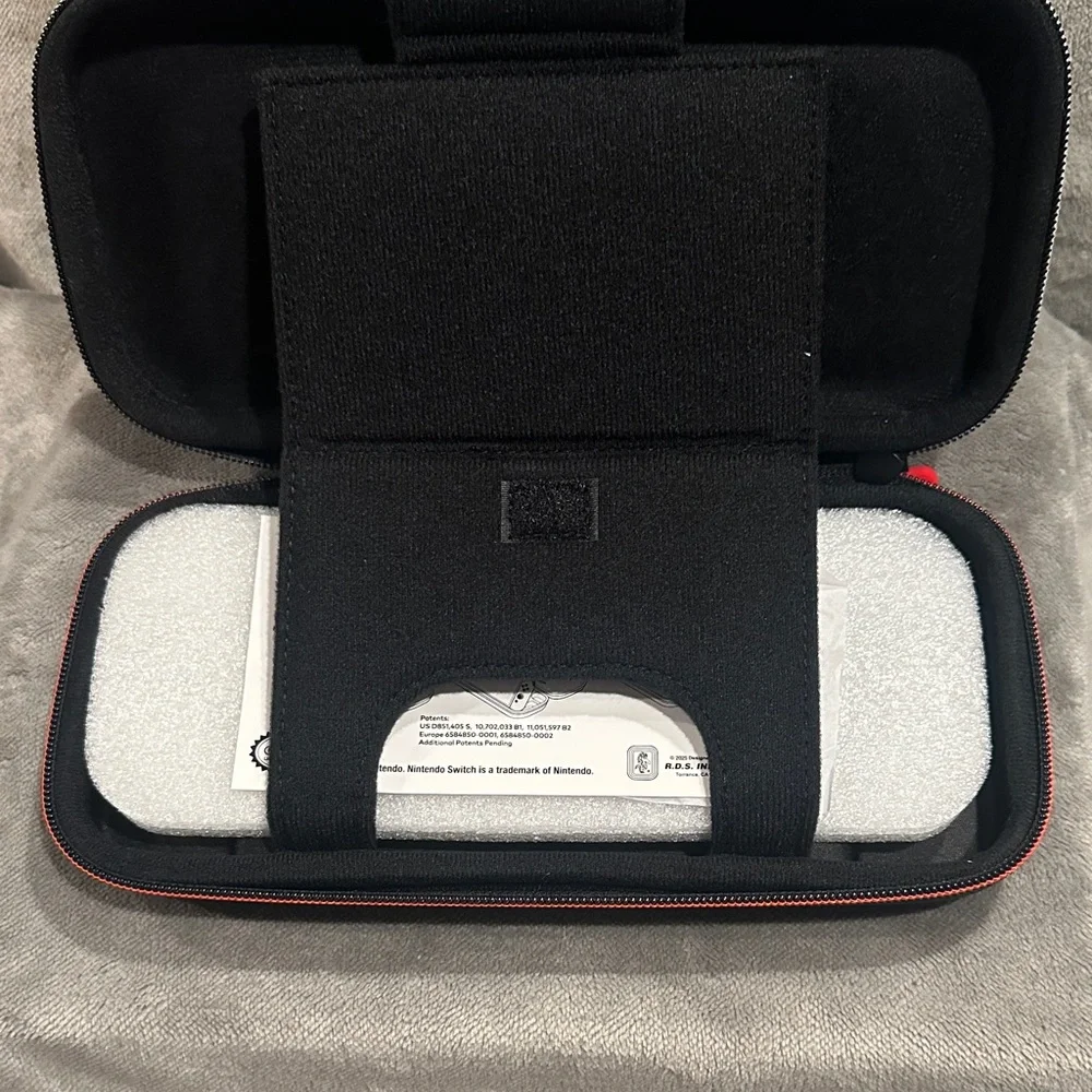Nintendo Switch Black and Red Carrying Case
